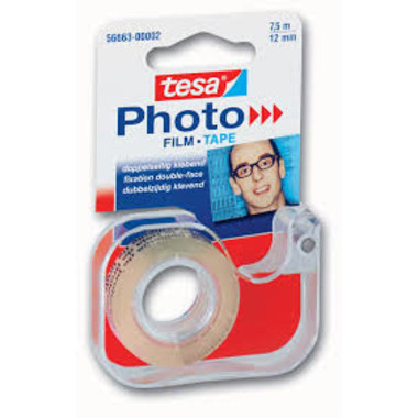 TESA Photo Film double-face 566610000 rouleau rempl. 12mmx7,5m