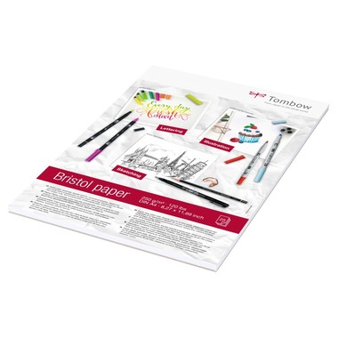 TOMBOW Zeichenblock Bristol A4 PB-MARK 250g, 25 Blatt