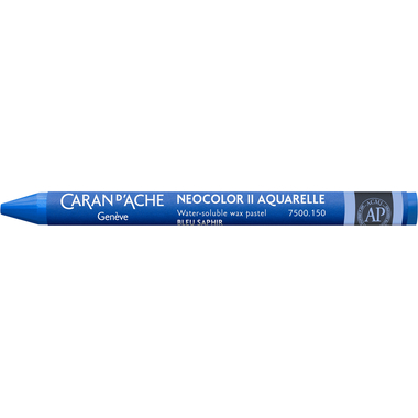CARAN D'ACHE Pastelli a cera Neocolor II 7500.150 blu zaffiro