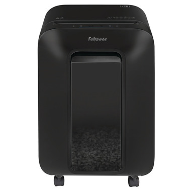 FELLOWES Aktenvernichter Powershred 5103901 LX201, schwarz, P-5, 22lt