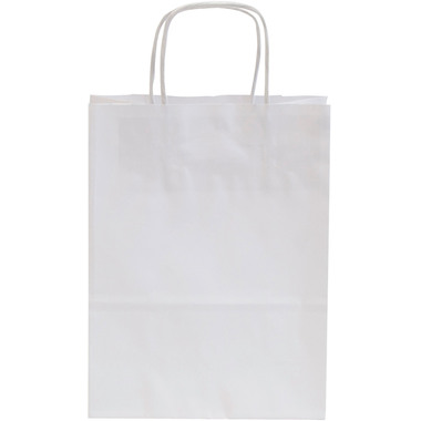 NEUTRAL Tragtaschen Allegra weiss SDS16-BIA Kraft,110g, 16x8x21cm 25 Stk.