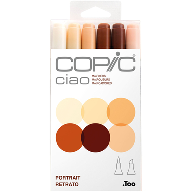 COPIC Marker Ciao 22075666 6er Set Porträt