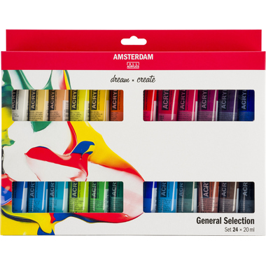 AMSTERDAM Standard Series Acryl Set 17820424 24x20ml
