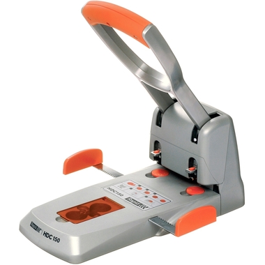 RAPID Perforatrice regist. HDC150/2 23000600 argento/arancione 150 fogli