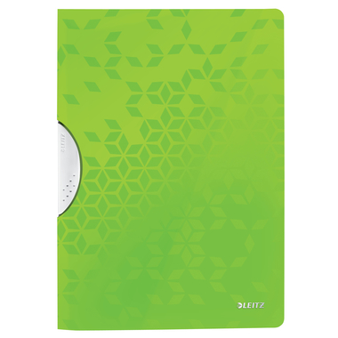 LEITZ Fermeture à pince WOW A4 41850054 vert 30 flls.