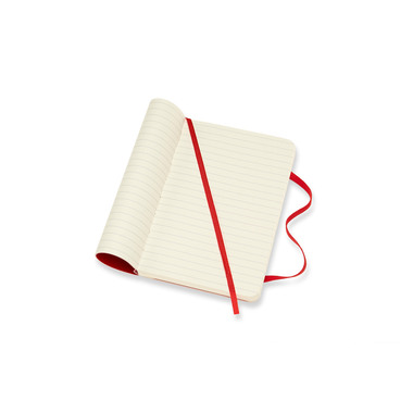 MOLESKINE Notizbuch P/A6 854597 Liniert,SoftCover,Scharlach