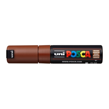 POSCA Marker 8mm PC-8K BROWN marrone