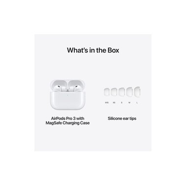 Apple Écouteurs True Wireless In-Ear AirPods Pro 3 USB-C