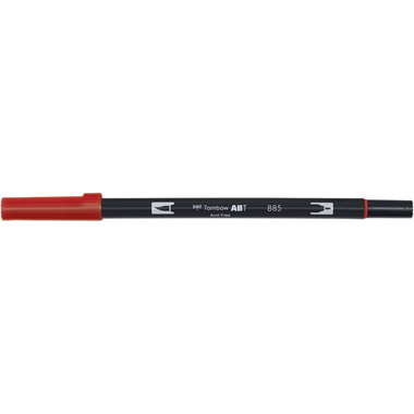 TOMBOW Dual Brush Pen ABT 885 warm red