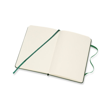 MOLESKINE Carnet HC P/A6 629032 en blanc, vert, 192 pages