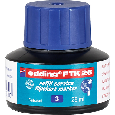 EDDING Refill FTK25 25ml FTK-25-003 bleu