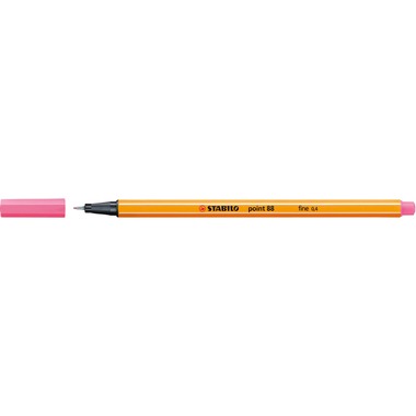 STABILO Fineliner Point 88 0.4mm 88/29 hellrosa