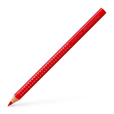 FABER-CASTELL Farbstift Jumbo Grip 110921 geraniumrot hell