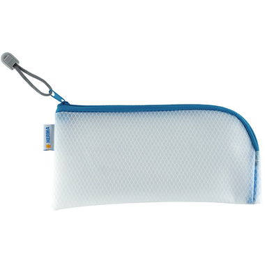 HERMA Reissverschlusstasche A6 20003 blau, 23x11cm