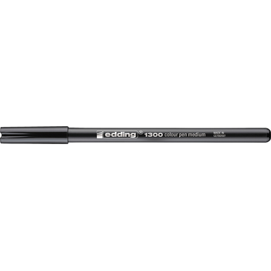 EDDING Fasermaler 1300 color pen 2mm 1300-1 schwarz