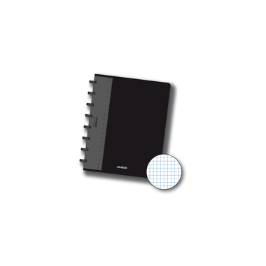 ADOC Classificatore ad annelli A5 3099.740 quadrettato, 90g 72 fogli