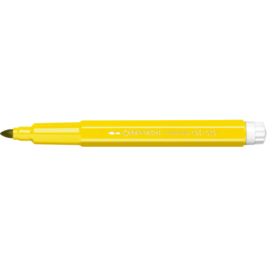 CARAN D'ACHE Stylo fibre Fancolor Maxi 195.010 jaune