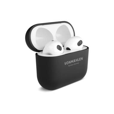 Vonmählen Custodia da trasporto Thin AirPods 3 Nero