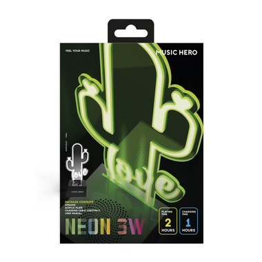 Speaker wireless portatile con luci led | SBS