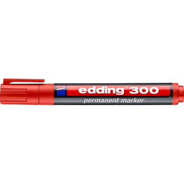 EDDING Permanent Marker 300 1,5-3mm 300-2 rot