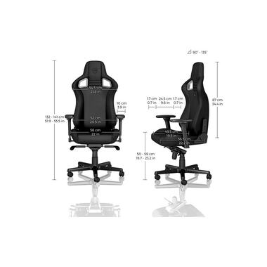 noblechairs Gaming-Stuhl EPIC Black Edition Schwarz