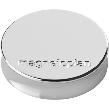 MAGNETOPLAN Magnet Ergo Medium 10 Stk. 1664032 silber 30mm