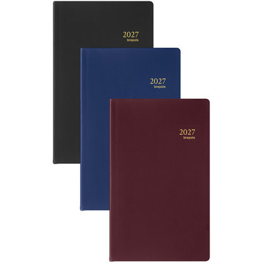 BREPOLS Agenda Breplan 774 Seta 2027 0.774.2121 1S/1P ass. 9x16cm
