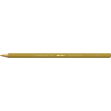 CARAN D'ACHE Farbstifte Supracolor 3,8mm 3888.025 grünocker