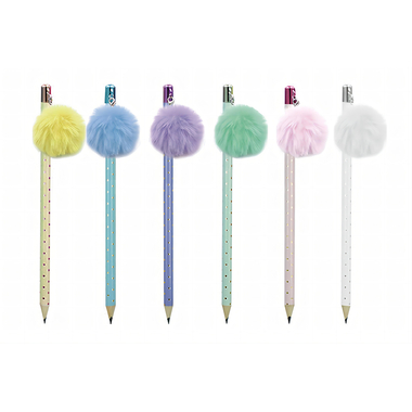 ROOST Crayon Big Pompon Charm TSKY-P2317 assorti