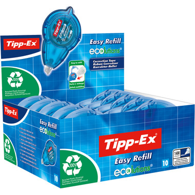 TIPP-EX Ecolution Easy 5mmx14m 8794242 Rouleux de correction, refill.