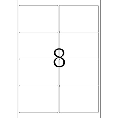 HERMA Etichette PREMIUM 99.1x67.7mm 4269 bianco,perm. 800 pz./100 fogli