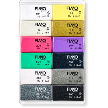 FIMO Set de modelage soft 12x25g 8013C12-1 Effect