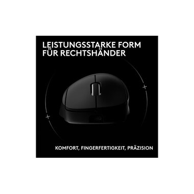 Logitech Souris de gaming Pro X Superlight Dex Noir