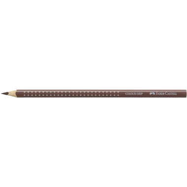 FABER-CASTELL Matita colorata Colour Grip 112476 van dyck marrone