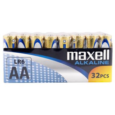 Maxell Europe LTD. Batterie Alcaline AA, 32 pezzi