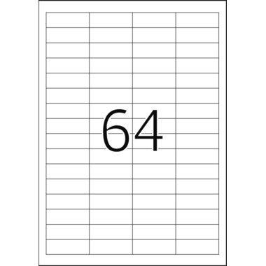 HERMA Étiquettes SPECIAL 48.3x16.9mm 4226 blanc,perm. 1600 pcs./25 flls.