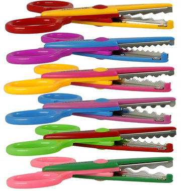 WESTCOTT Set-Ciseaux creatives 14cm E-42515 00 coloré ass.