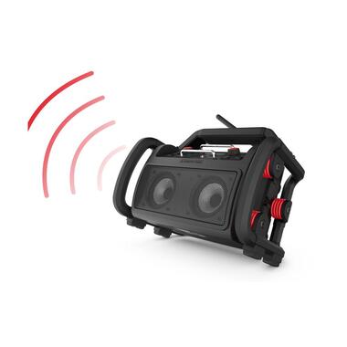 Perfectpro construction site radio ROCKPRO Black