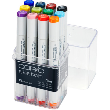 COPIC Marker Sketch 2107502 Set, 12 Stück