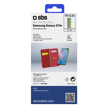 Handyhülle im Buch-Style für Samsung Galaxy S10+