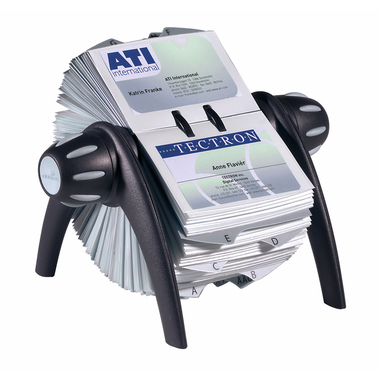 DURABLE Visifix flip 72x104mm 241701 schwarz 25-teilig