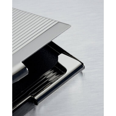 SIGEL Astuccio bigli.vis. 62x95mm VZ130 cromo -20 carte