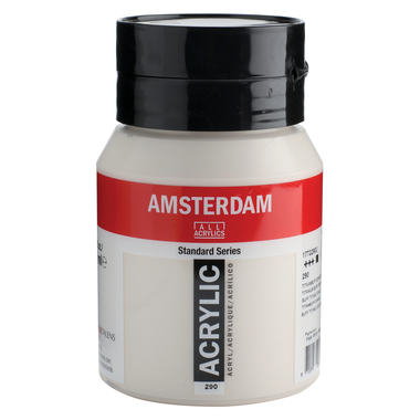 AMSTERDAM Acrylfarbe 500ml 17722902 titanbuff dunkel 290