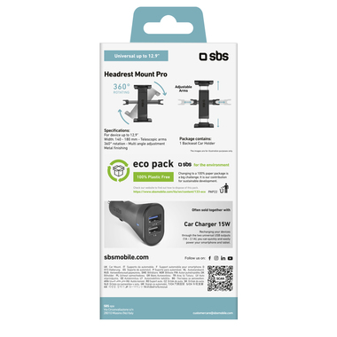 Portacellulare da auto per poggiatesta