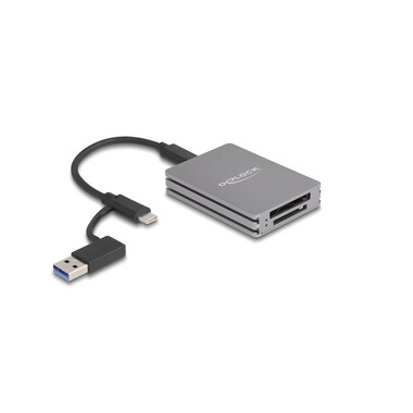 Delock Card Reader Extern 91011 USB Typ-C für SD/CFexpress Typ B