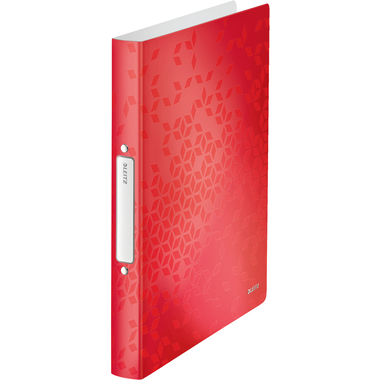 LEITZ Classeur anneaux WOW 3.2cm 4257-00-26 2 anneaux rouge A4+