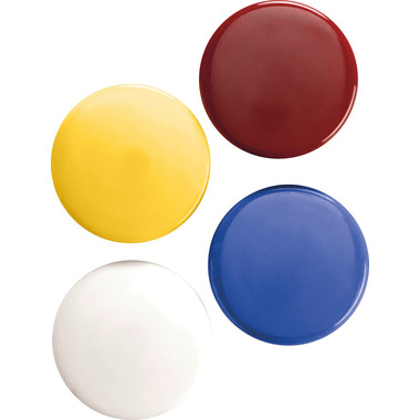 MAGNETOPLAN Signalmagnete 16664 ass. D=40mm 4 Stk.