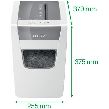 LEITZ Distruggi documenti IQ 8001-00-00 Home Office Slim, P-4, 23lt