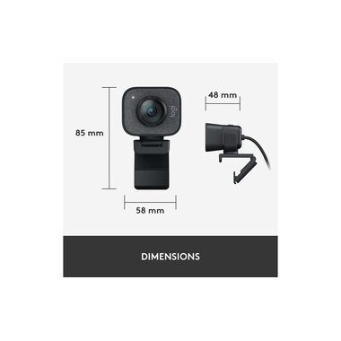 Logitech Webcam StreamCam Graphite