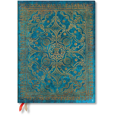 PAPERBLANKS Agenda Azurblau 2026 DD0635-1 1J/1P TAG Ultra HC AL 18x23cm
